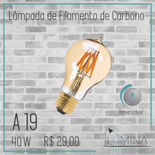 Lâmpada de Filamento 