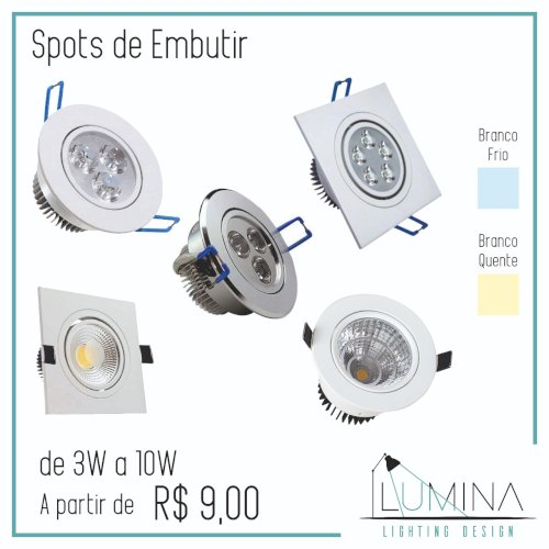 Paflon e Spot de LED