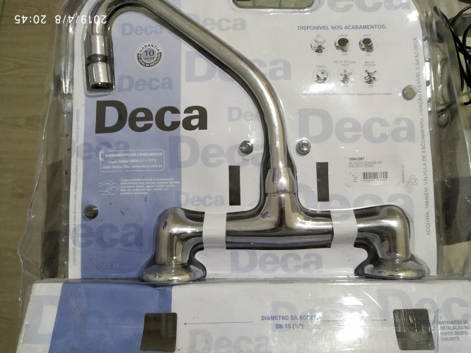 MISTURADOR PARA COZINHA MESA IZY - 1256.C37 - DECA