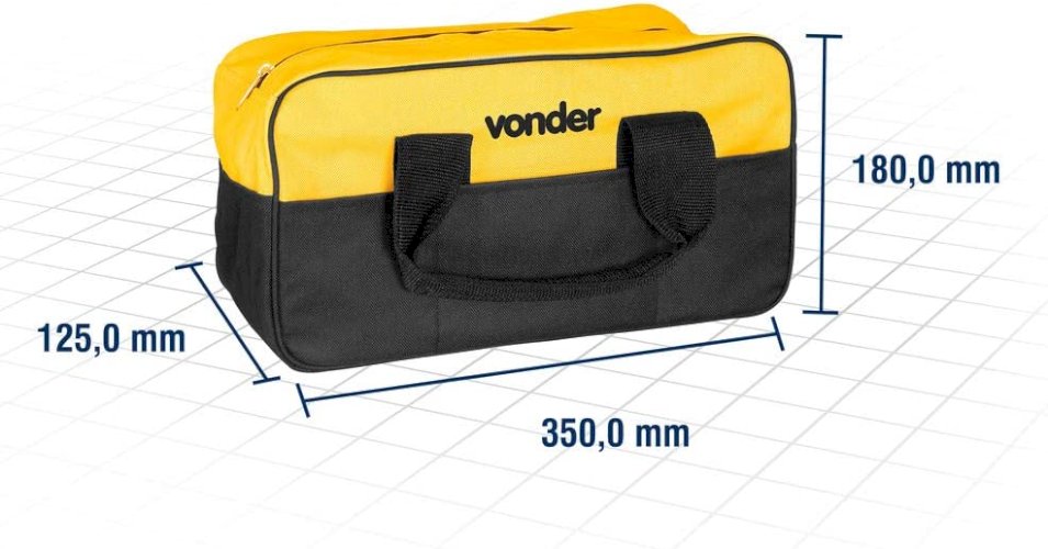 Bolsa Em Lona Para Ferramentas - Vonder 
